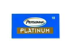 10 Platinum Red Double Edge Rasierklingen