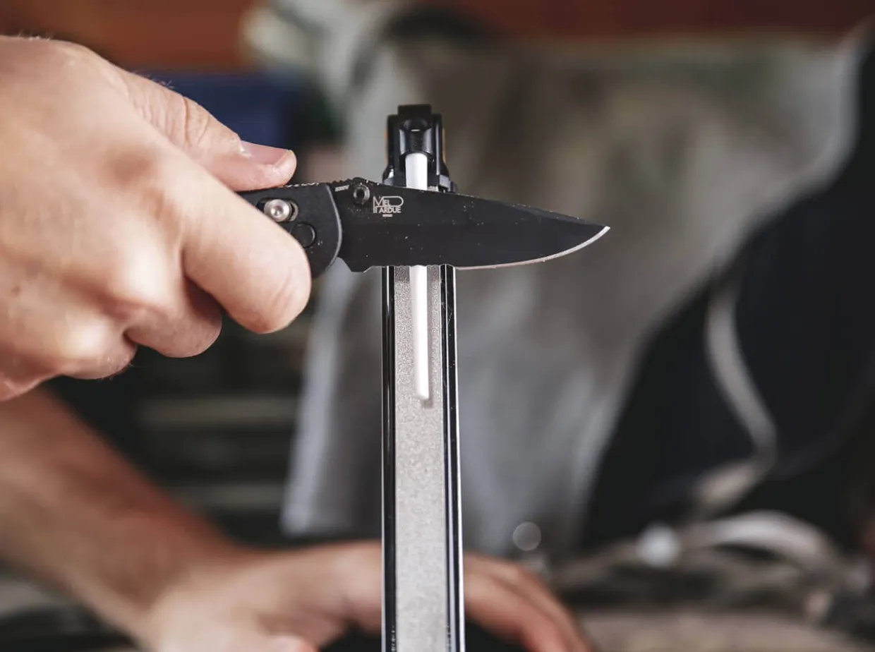 Angle Set Knife Sharpener
