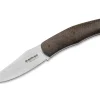 Boxer Fixed Micarta Brown