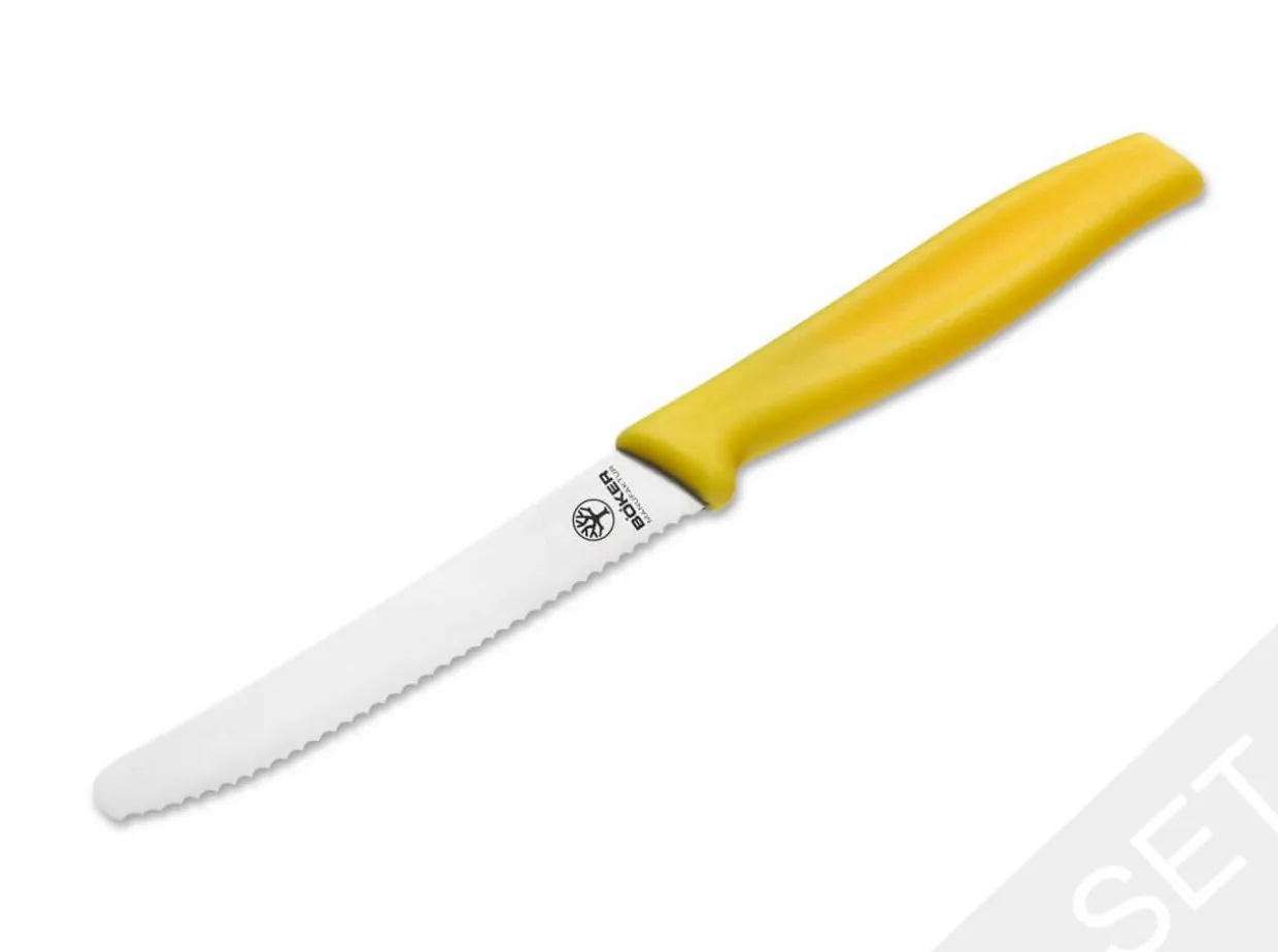 Brotchenmesser Gelb Set 6 Stuck