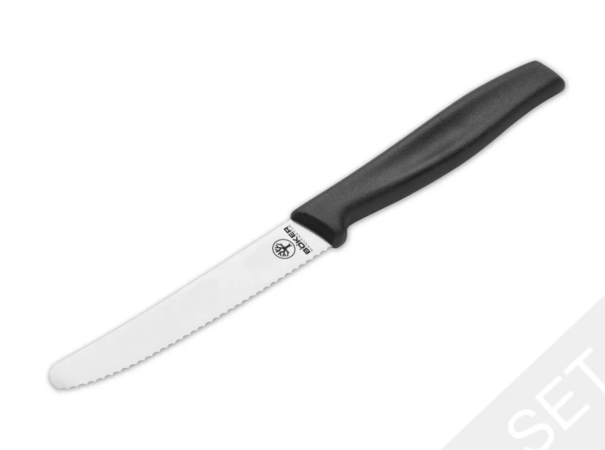 Brotchenmesser Schwarz Set 6 Stuck