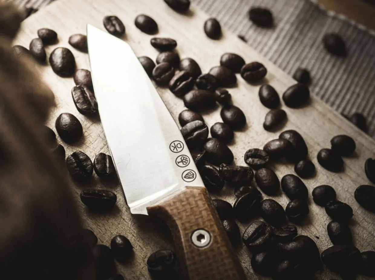 Daily Knives Ak1 Reverse Tanto Mustard