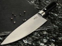 Damast Black Chefmesser Gros