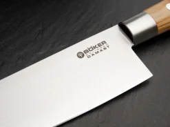 Damast Olive Chefmesser Gros