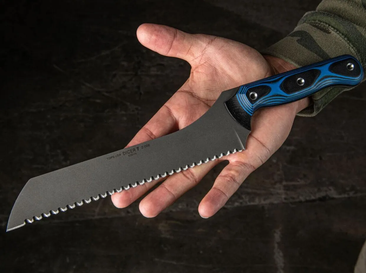 Dicer 7 Bread Knife Blue
