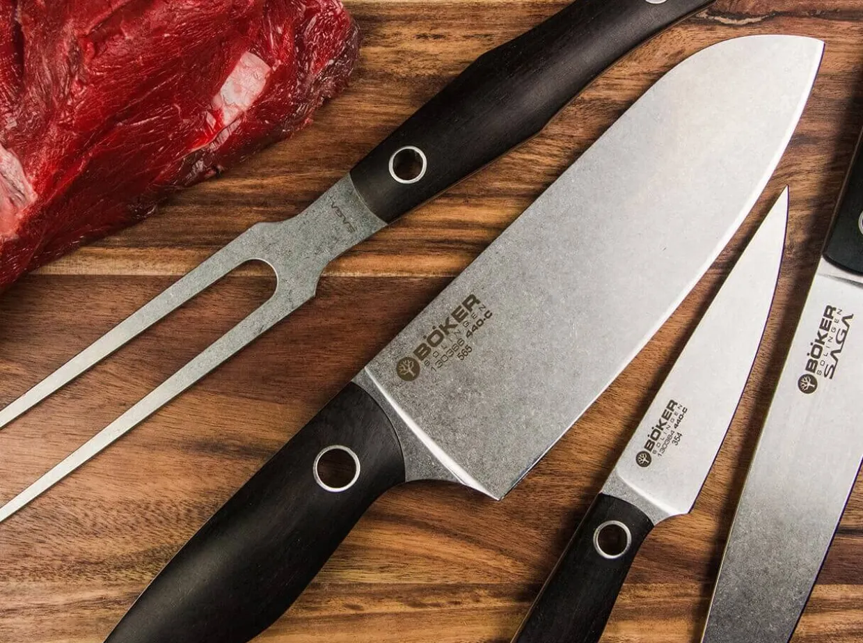 Saga Santoku Grenadill