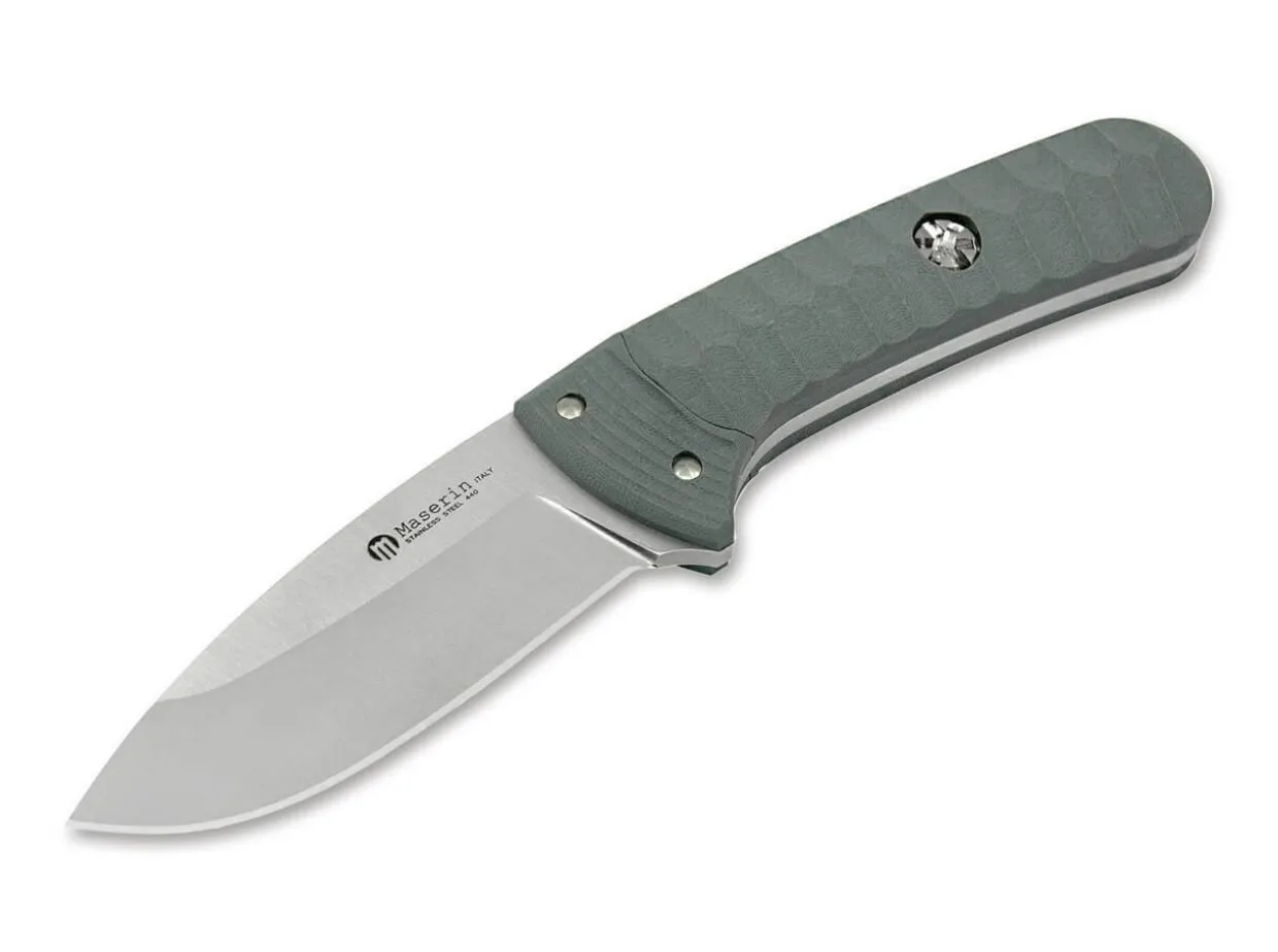 Sax Knife G10 Grey
