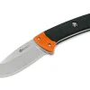 Sax Knife G10 Orange Black