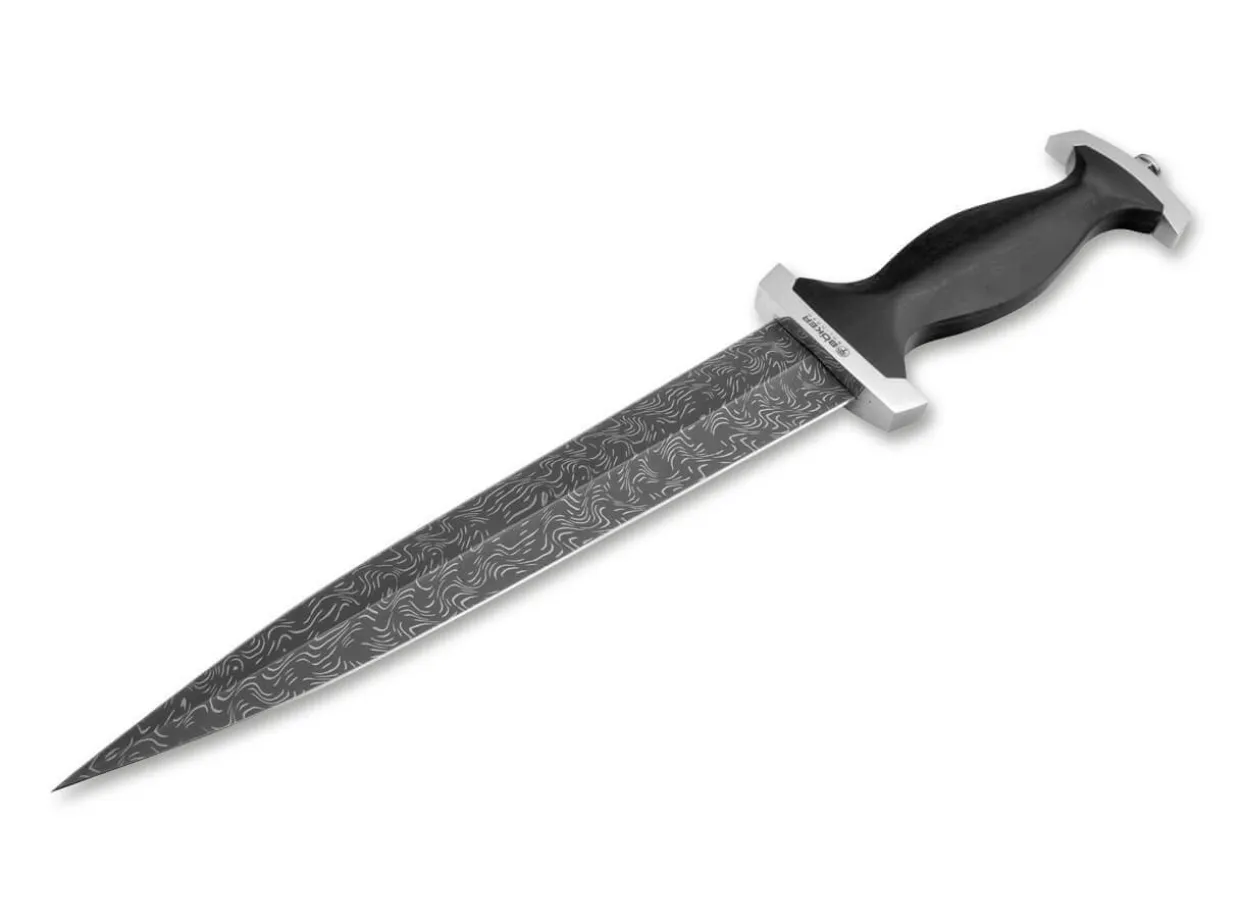 Schweizer Dolch Mosaikdamast