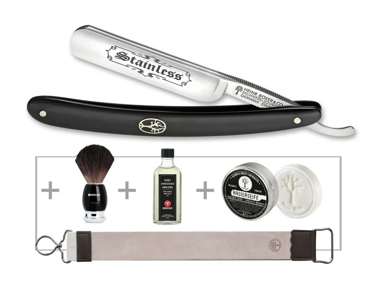 Stainless Black Set