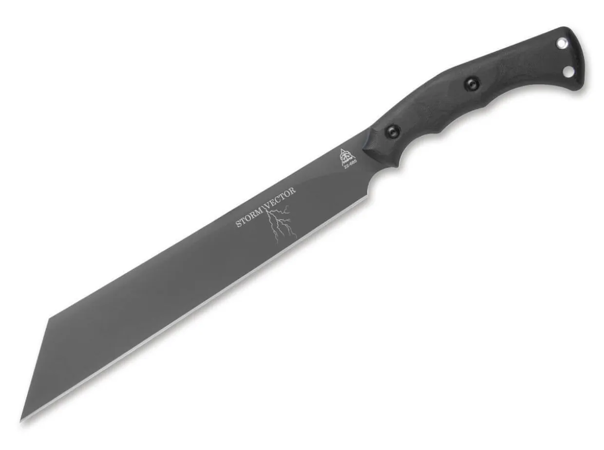 Storm Vector Micarta Black