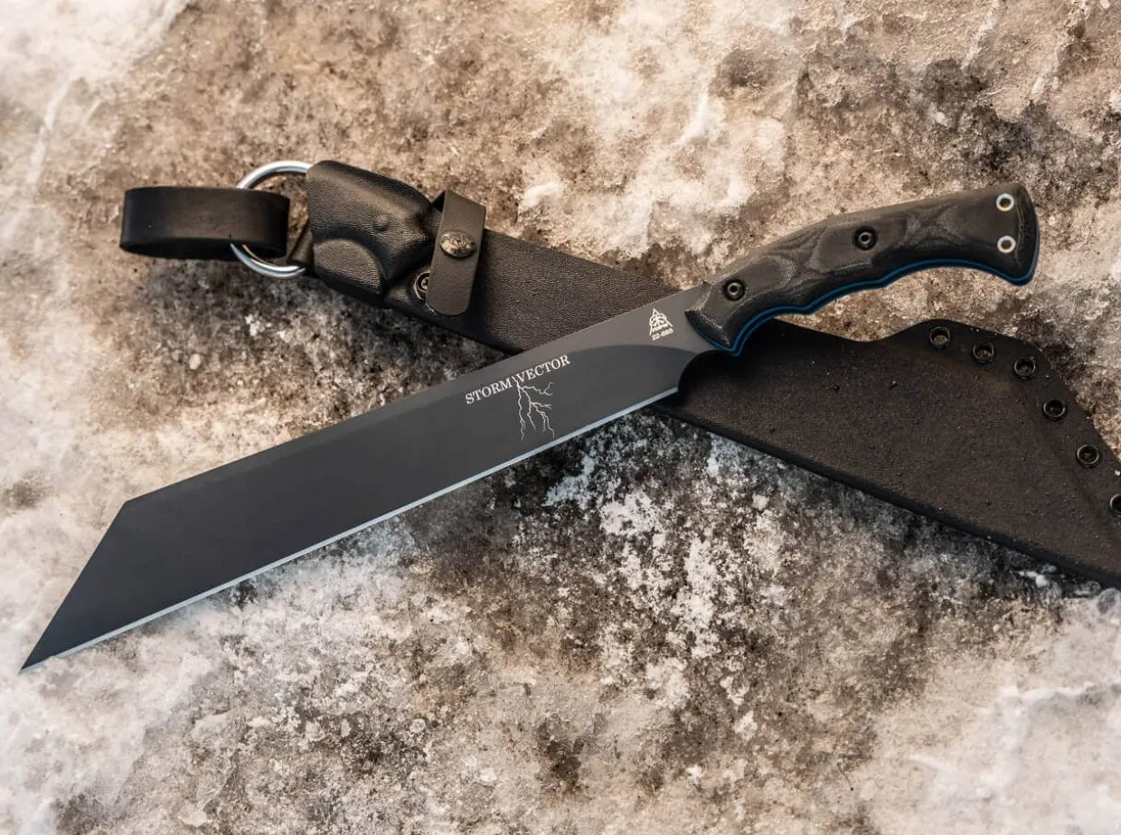 Storm Vector Micarta Black